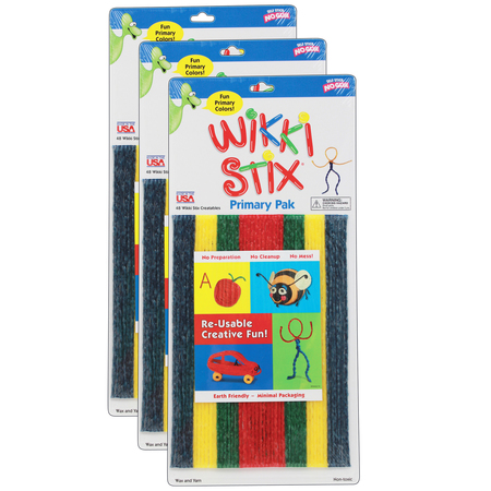 WIKKI STIX Wikki Stix®, Primary Colors, PK144 803